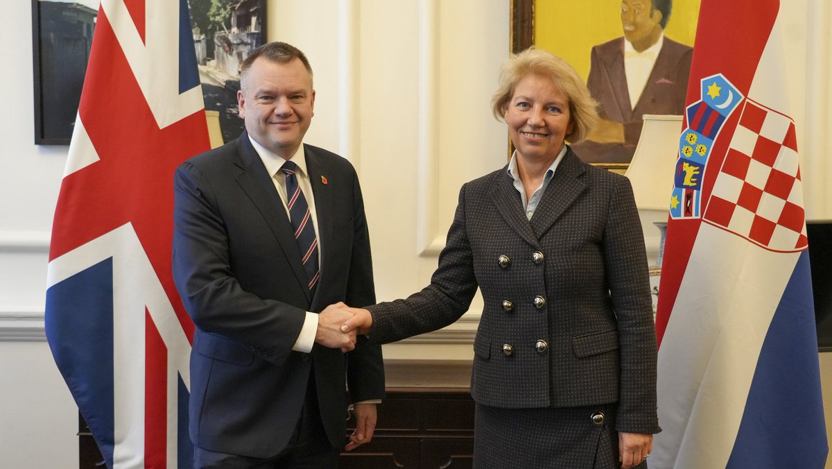 Andreja Metelko-Zgombić (@andrejametelko) on Twitter photo Good talks with <a href="/NickTorfaen/">Nick Thomas-Symonds</a>.
Glad we agree that the time has come to vest further efforts in enhancing the #EU-#UK strategic cooperation.
<a href="/PedroSerranoEU/">Pedro Serrano</a> Good talks with <a href="/NickTorfaen/">Nick Thomas-Symonds</a>.
Glad we agree that the time has come to vest further efforts in enhancing the #EU-#UK strategic cooperation.
<a href="/PedroSerranoEU/">Pedro Serrano</a>