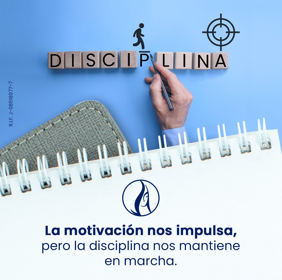 La motivación nos impulsa a iniciar proyectos, pero es la disciplina la que nos mantiene avanzando, incluso cuando la motivación disminuye. 

¡Feliz inicio de semana!

#LunesMotivacional #NuevaSemana #DisciplinaYMotivación