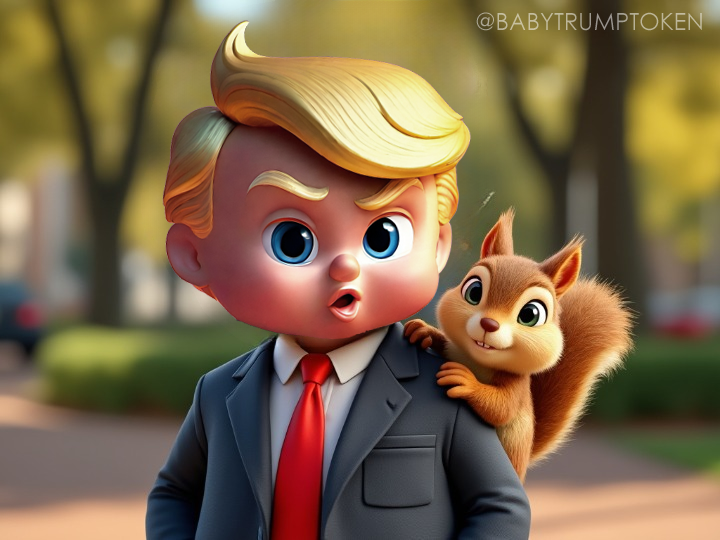 WE WILL MAKE SQUIRRELS SAFE AGAIN!!! 🇺🇸

$PNUT
#BABYTRUMPTOKEN
#BABYTRUMP 
$TRUMP
$MAGA