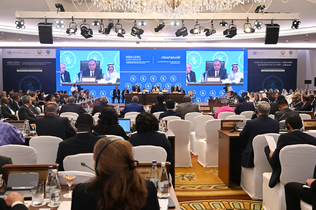 TajikistanPRUN's tweet photo. Last week, the #KuwaitPhase of the #DushanbeCTProcess Conference in the #KUWAITCITY concluded with the adoption of a declaration 2 enhance border security&management. Many thanks to the @KuwaitMissionUN & @UN_OCT 4 great collaboration.
For more info 👇https://t.co/lK4D2Tcf1C https://t.co/IVLZR3nvc5