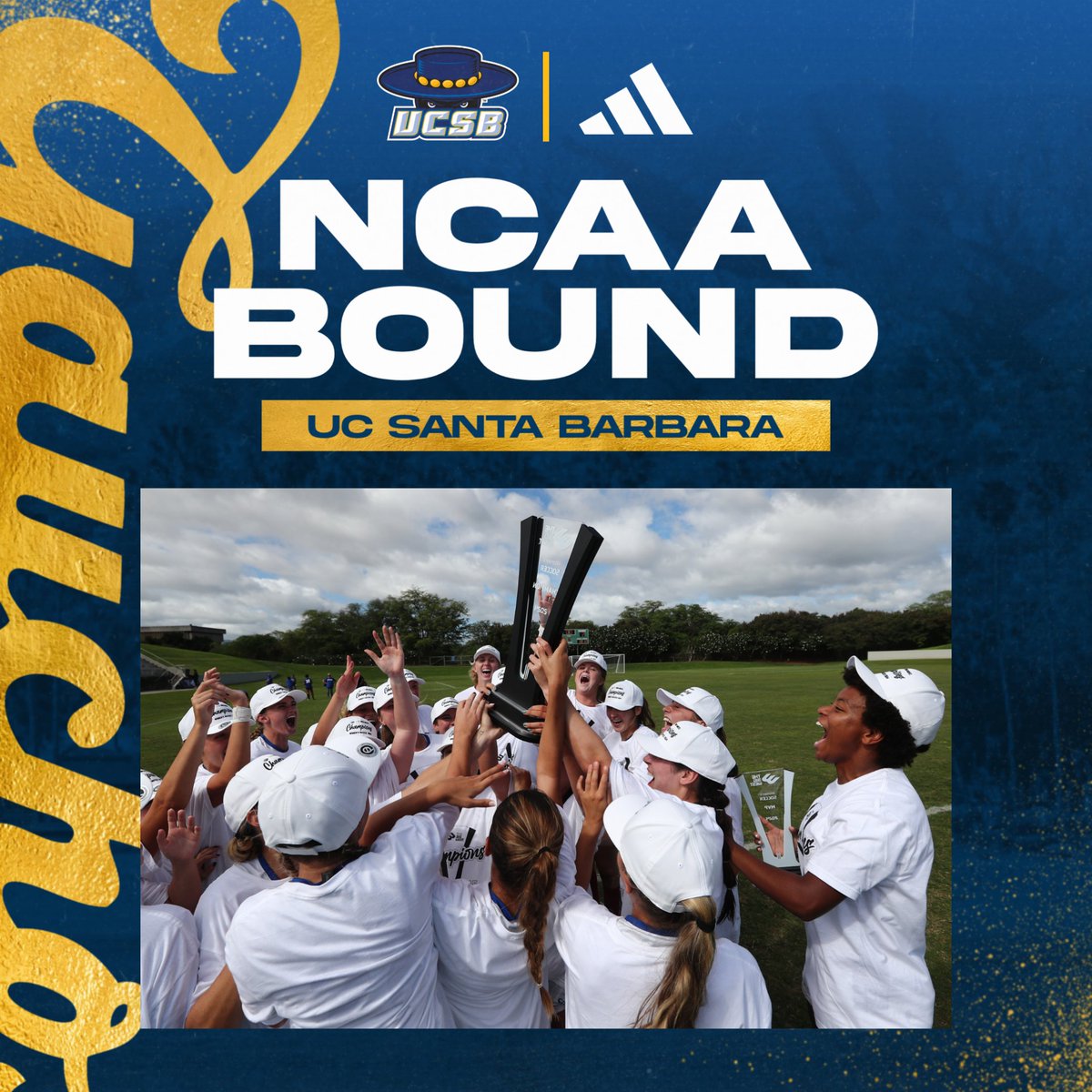 Next stop Stanford! UC Santa Barbara will take on the Cardinal in the First Round of the 2024 Women's Soccer Championships!

More information regarding UC Santa Barbara in the NCAA Championships will be available in the coming days!

#GoGauchos