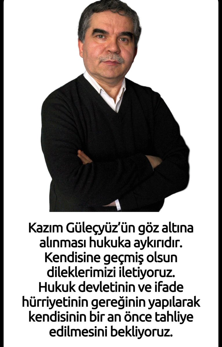 mehmetsahin_19's tweet photo. #KazımGüleçyüzeHürriyet
Kazım Bey gibi yiğit, dürüst, adil insanların;
Sürekli hakikatleri söyleyen, mücadele eden gazetecilerin haksız, hukuksuz tutuklanması tüm Türkiye ve insanlığa zarardır. 
@gulecyuzk 
#KazimGüleçyüz 
#GazetecilikSucDegildir https://t.co/oPzzXLEoYQ