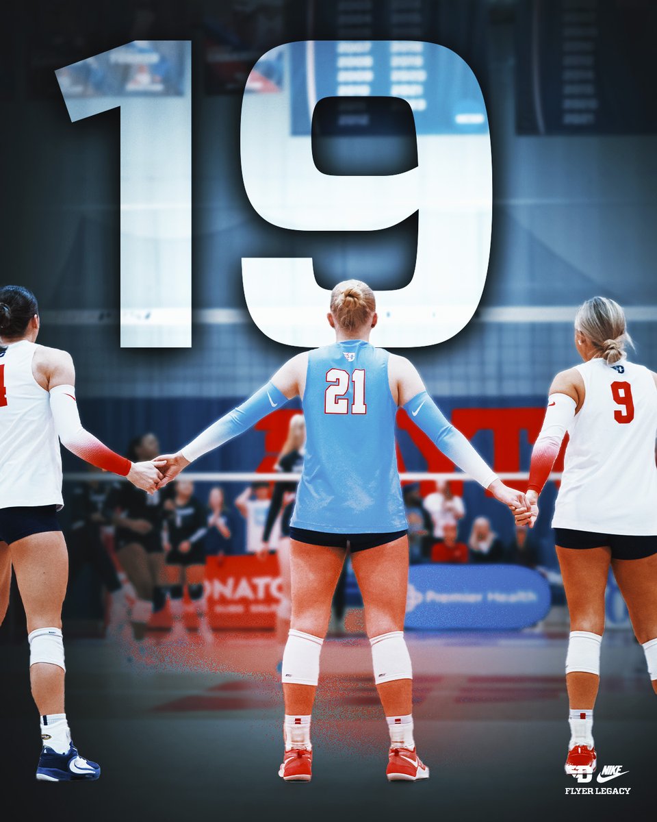 DaytonVB's tweet photo. Another week of staying strong at No. 19!

#UDVB // #GoFlyers // #FlyerLegacy https://t.co/Gx3ipepkY6