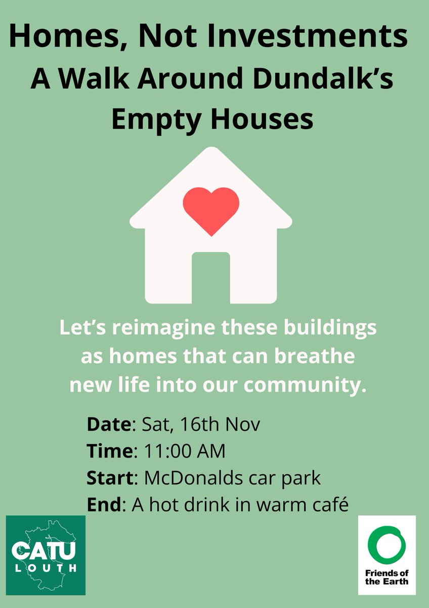 If you are in Dundalk Sat join us