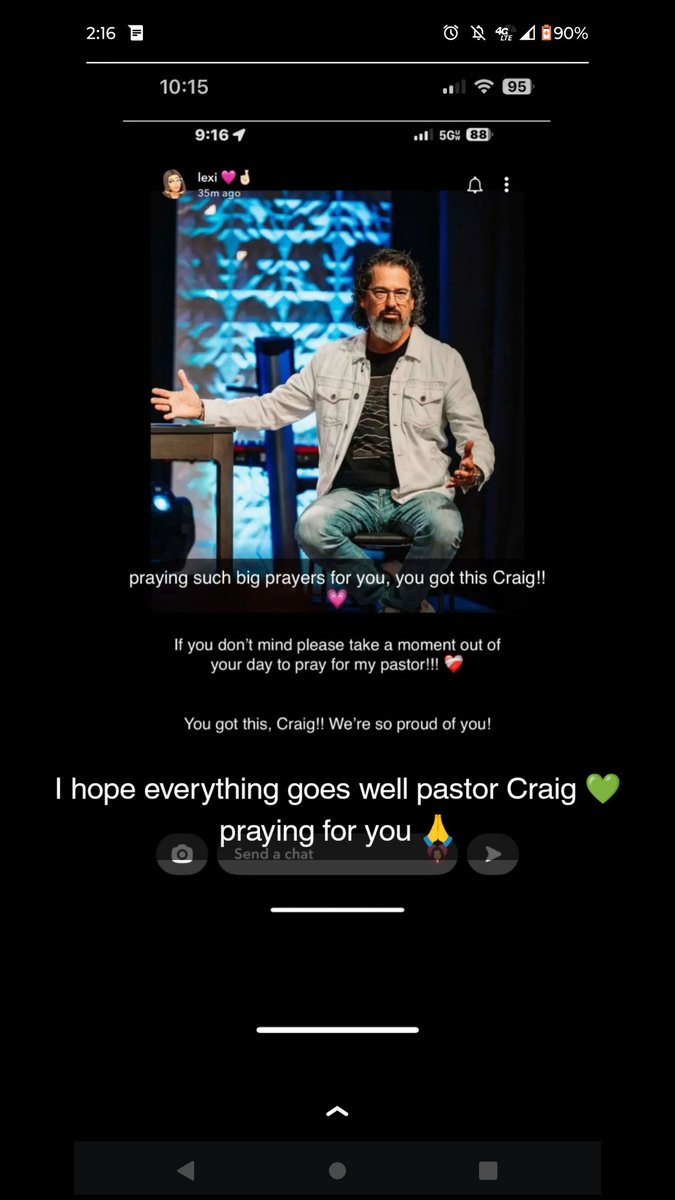 FanfStampy's tweet photo. I hope for the best pastor Craig one of the best pastors ever! https://t.co/E6ISH3A2hY