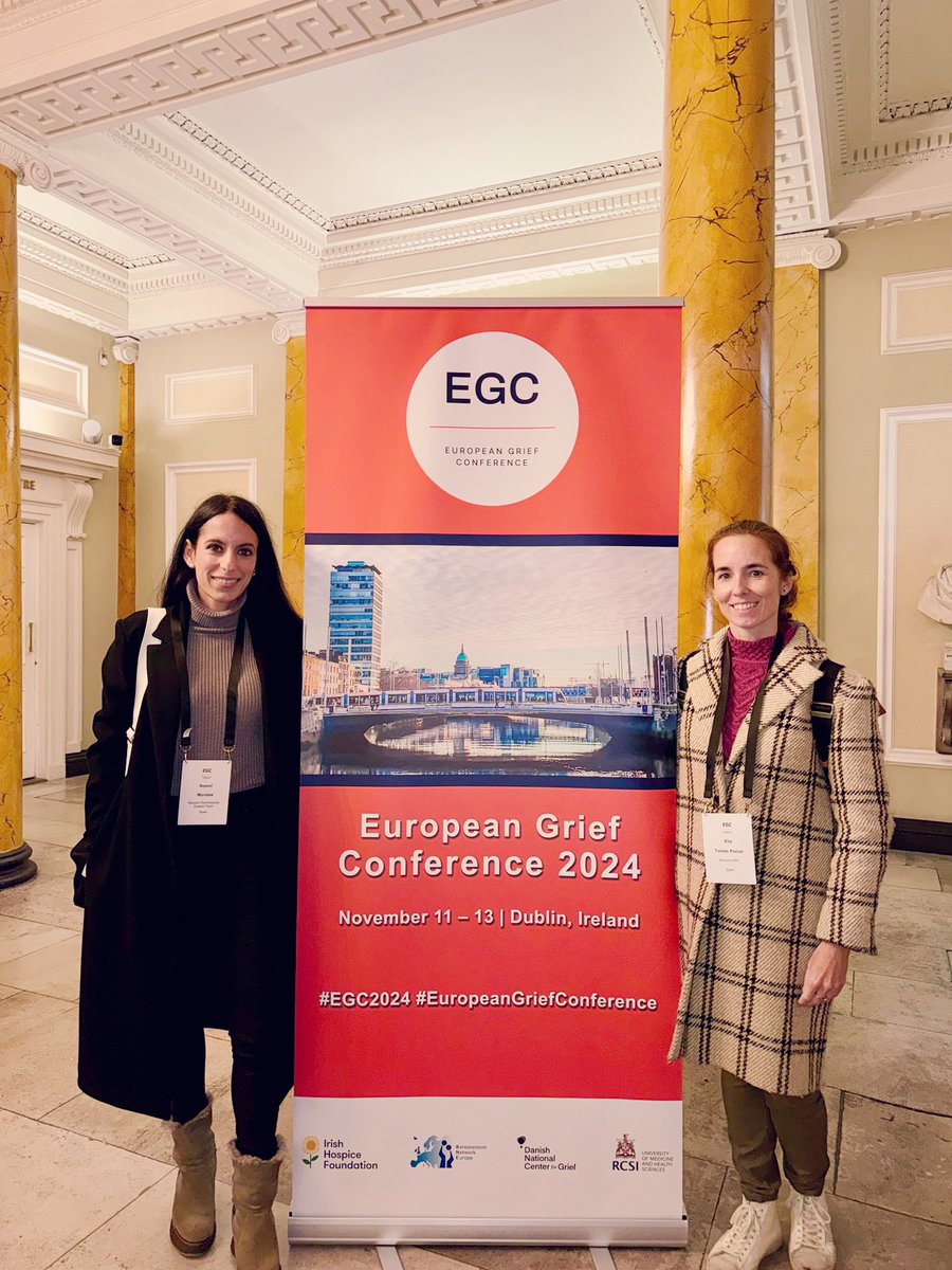 Noemí Morales (@nmoraleslorenzo) on Twitter photo Honored to join the Welcome Reception at RCSI for the European Grief Conference, sharing knowledge and support for grief across Europe. #EGC2024 #EuropeanGriefConference
<a href="/grupmutuam/">GrupMutuam</a> <a href="/FundlaCaixa/">Fundación ”la Caixa”</a> <a href="/CatEaps/">EAPS Catalunya</a> Honored to join the Welcome Reception at RCSI for the European Grief Conference, sharing knowledge and support for grief across Europe. #EGC2024 #EuropeanGriefConference
<a href="/grupmutuam/">GrupMutuam</a> <a href="/FundlaCaixa/">Fundación ”la Caixa”</a> <a href="/CatEaps/">EAPS Catalunya</a>