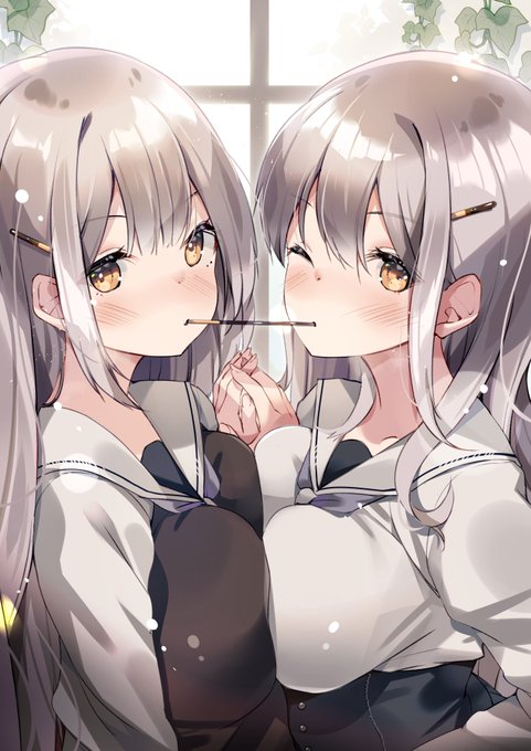 百合ポッキー💖
 #ポッキーの日 