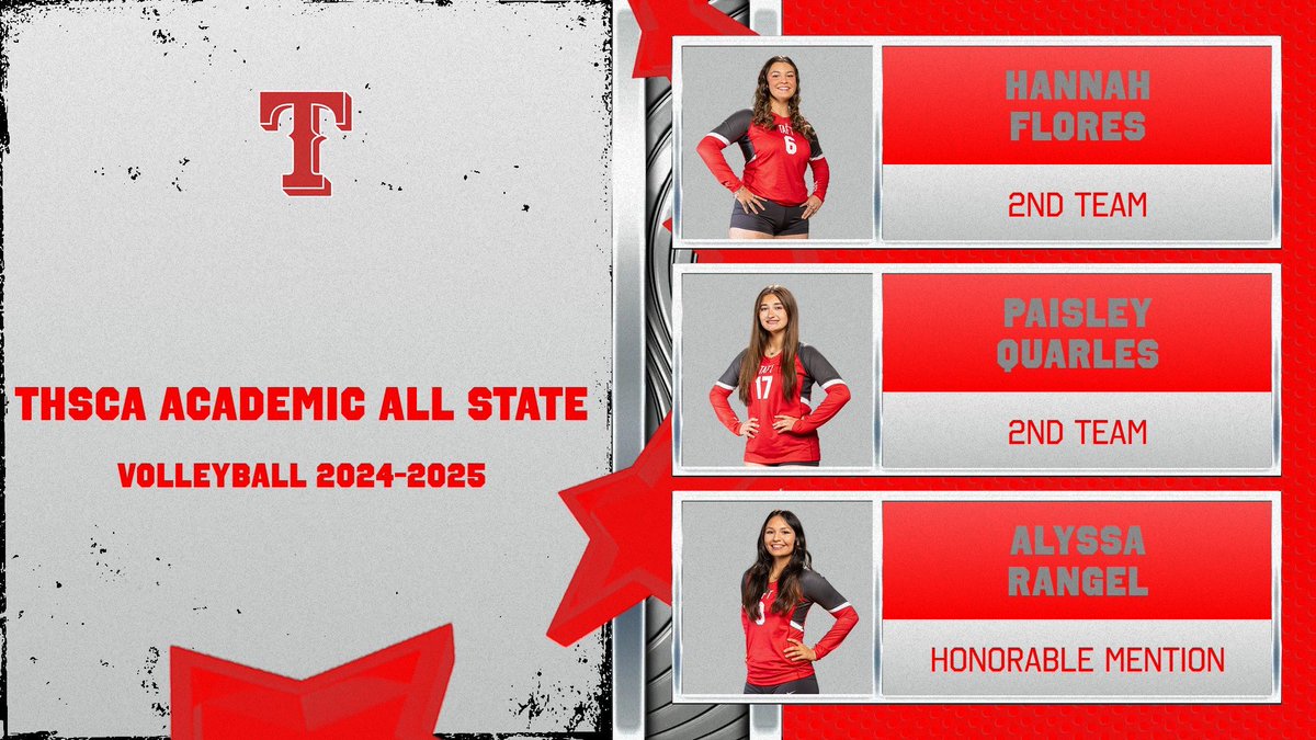 So proud of these seniors for being recipients of THSCA ACADEMIC ALL STATE. Way to represent on and off the court! <a href="/taft_club/">Taft Raider Athletic Booster Club</a>