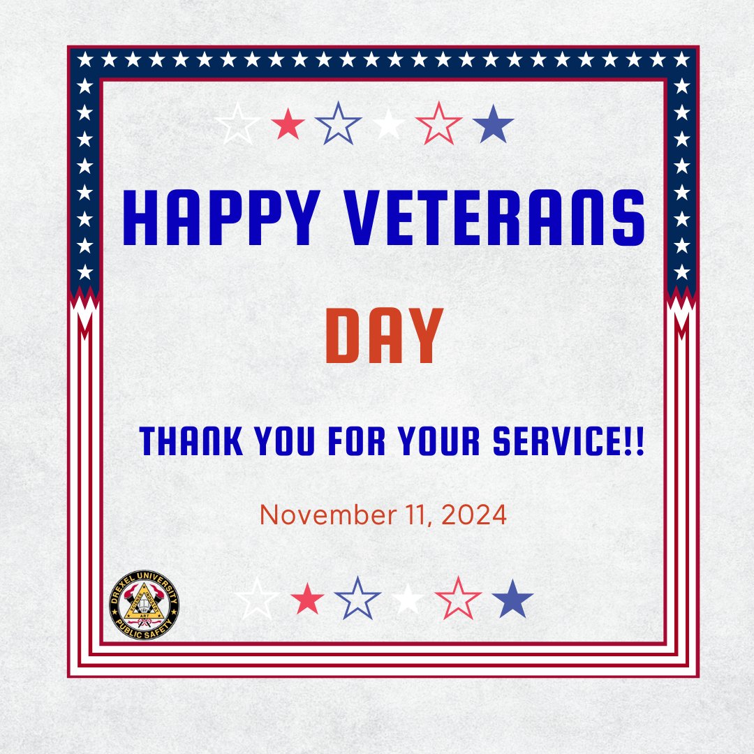 Today, we honor the brave men and women who have served our country with courage and dedication. 

Thank you, veterans, for your sacrifice and service. 🇺🇸 #VeteransDay #HonorOurHeroes #PublicSafety