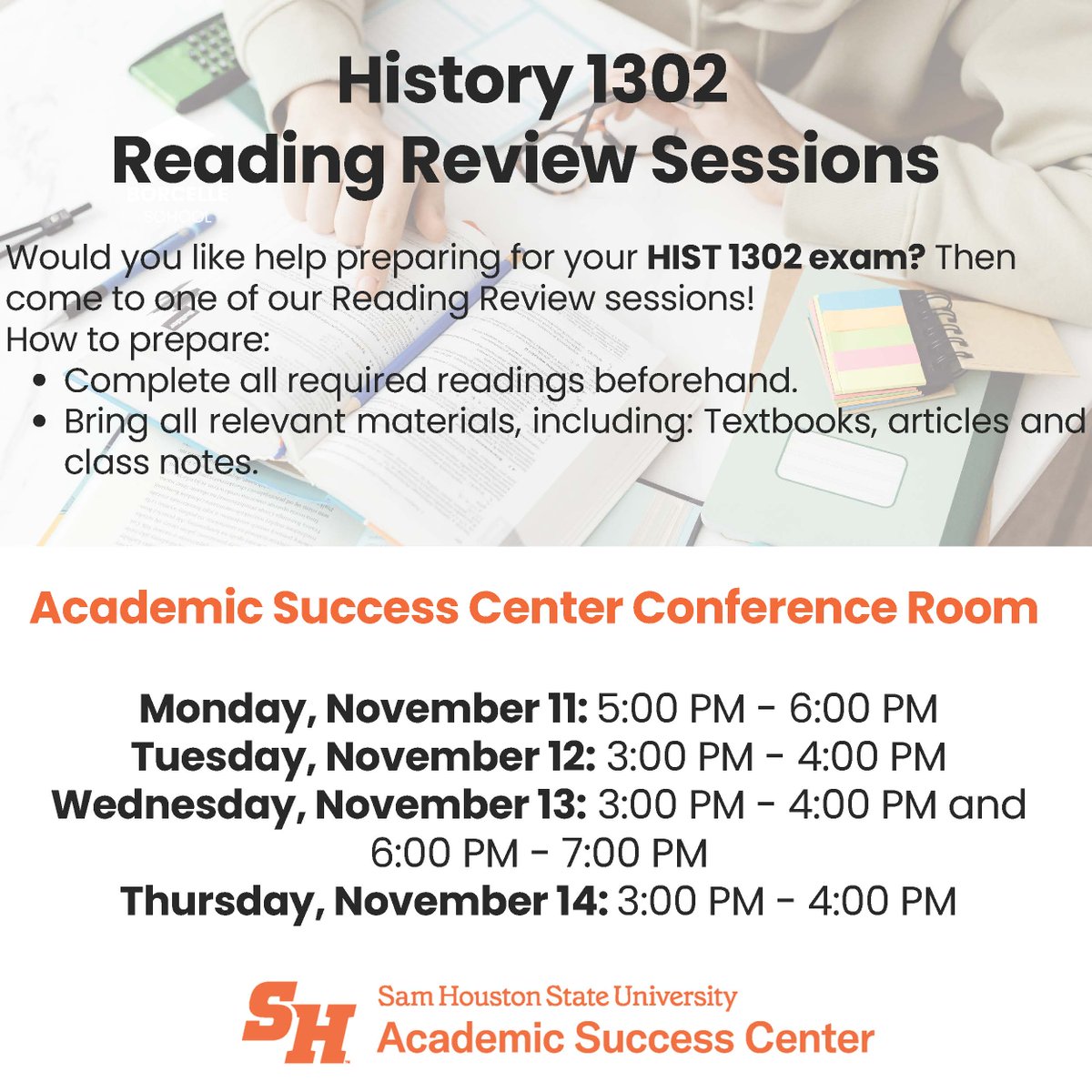 SHSU ASC tweet media