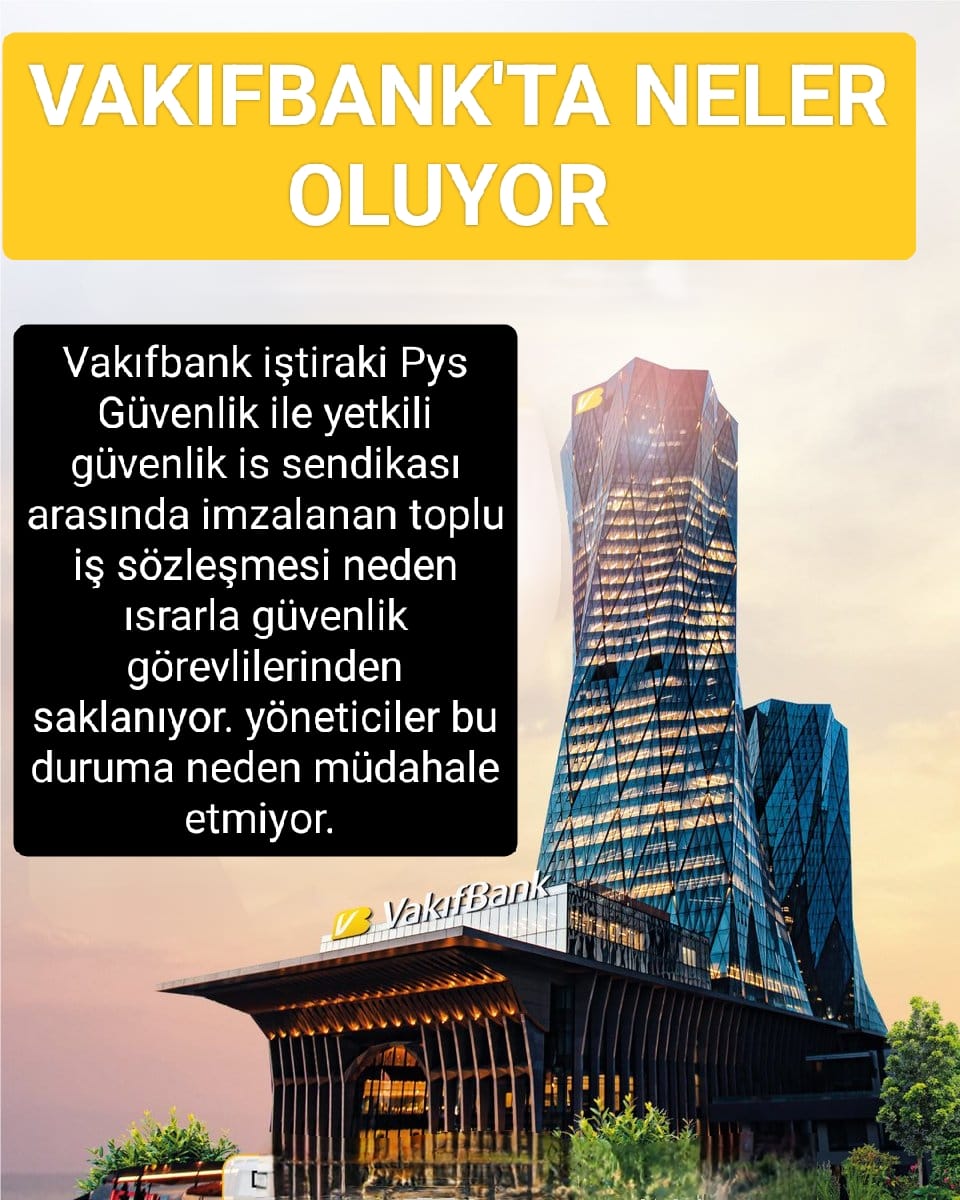 krtl7899's tweet photo. @diskserdaraslan @VakifBank @Guvenlik_is @PysGuvenlik Tis bizlerden Bir sır gibi saklanıyor. Geçmişe dönük 24 aylık sendika haklarımız masada bırakıldı. @Guvenlik_is  sendikası Hakkı olmamasına rağmen geçmişe dönük aidatlarını alıyor https://t.co/uzVtW6pUhr