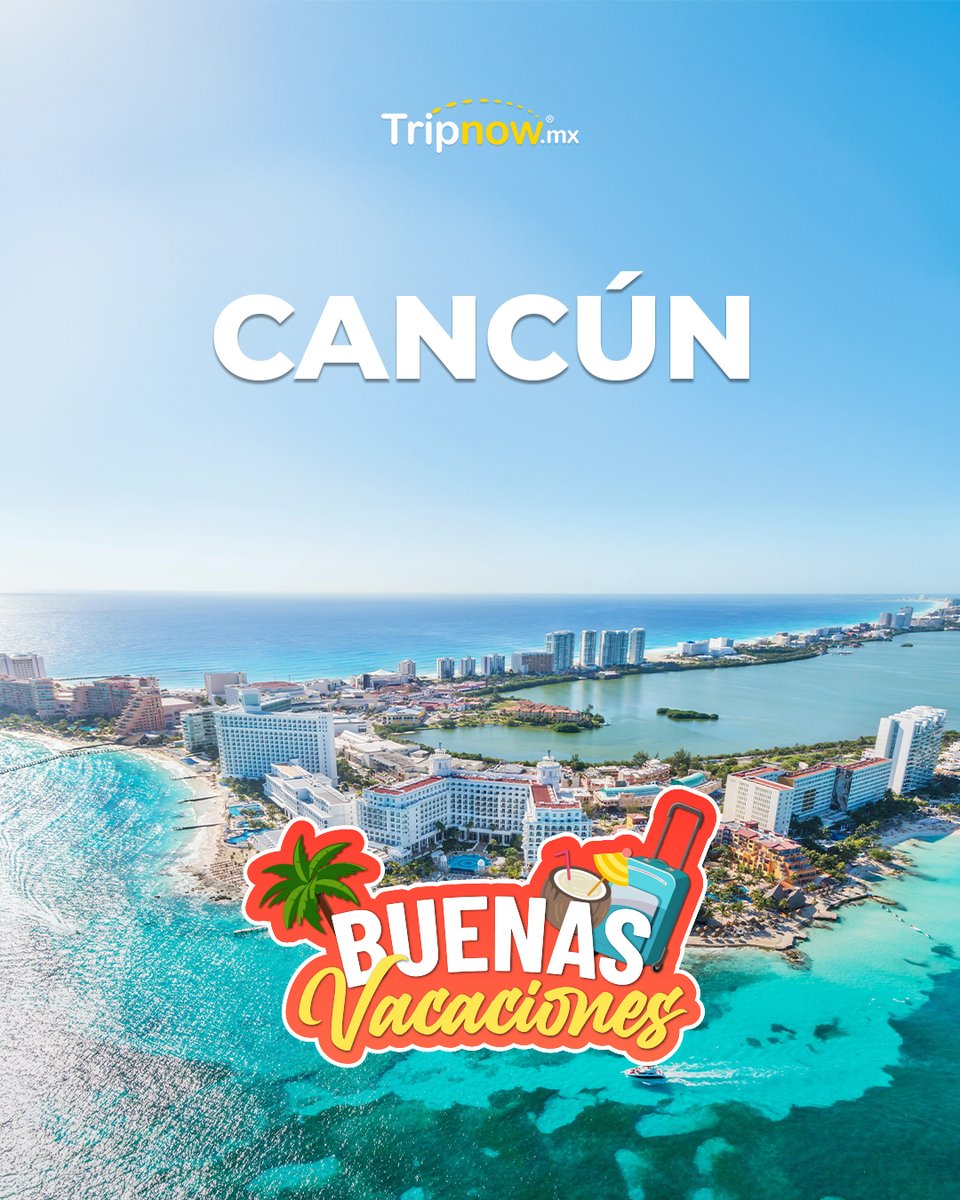 Tripnowmx's tweet photo. ✨3 destinos ideales para unas #BuenasVacaciones 🏖️ Reserva tu próxima aventura en tu destino favorito. ¡No dejes pasar esta oportunidad!

Haz clic aquí 👉 https://t.co/dejRSCLjJ5

#Tripnow #BuenasVacaciones #Cancún #LosCabos #Huatulco #BuenFin https://t.co/er42bzjEOx