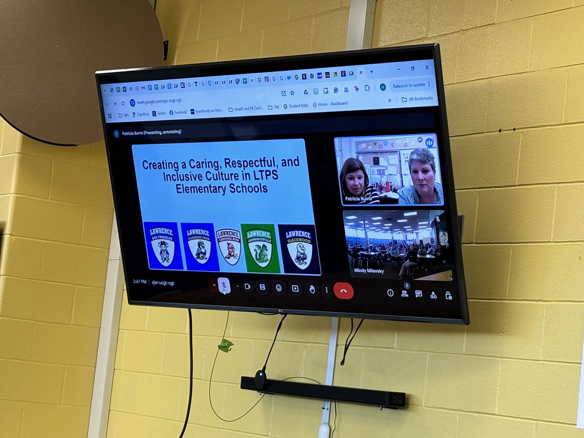 TY Elementary School Counselor’s for presenting today to our staff about all the great Character Ed initiatives PreK-3. TBurns and KHopson Rock!!! <a href="/LTPS1/">Lawrence Township Public Schools</a> <a href="/ltps_counseling/">Lawrence High School Counseling Dept</a> <a href="/MFillmyer/">Mrs. Stokes</a> <a href="/mmilavsky/">Mindy</a>