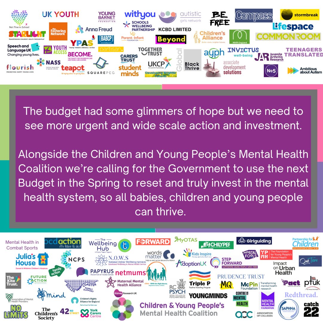 Autistic Girls Network (@autisticgirls_) on Twitter photo Despite some glimmers of hope the Budget didn't go far enough to deliver on its commitments made in its manifesto. We need more urgent & more wide-scale action & investment. Read our joint response with <a href="/CYPMentalHealth/">Children & Young People's Mental Health Coalition</a> & other members - cypmhc.org.uk/cypmhc-joint-r⦠Despite some glimmers of hope the Budget didn't go far enough to deliver on its commitments made in its manifesto. We need more urgent & more wide-scale action & investment. Read our joint response with <a href="/CYPMentalHealth/">Children & Young People's Mental Health Coalition</a> & other members - cypmhc.org.uk/cypmhc-joint-rā¦
