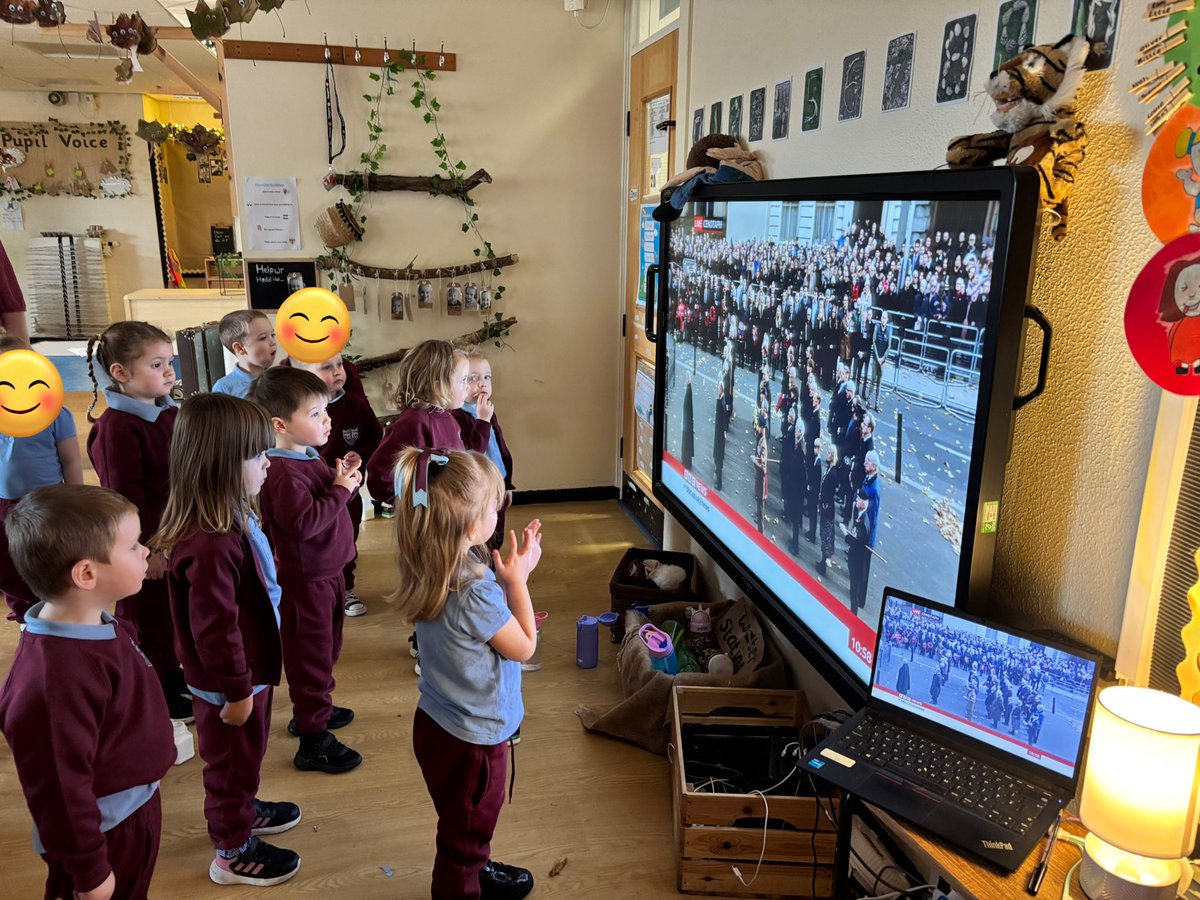 MrsJamesBHPS's tweet photo. ‘We will remember them’ #NurseryBHPS @BeaufortHillPri https://t.co/v8ug7qR2rC