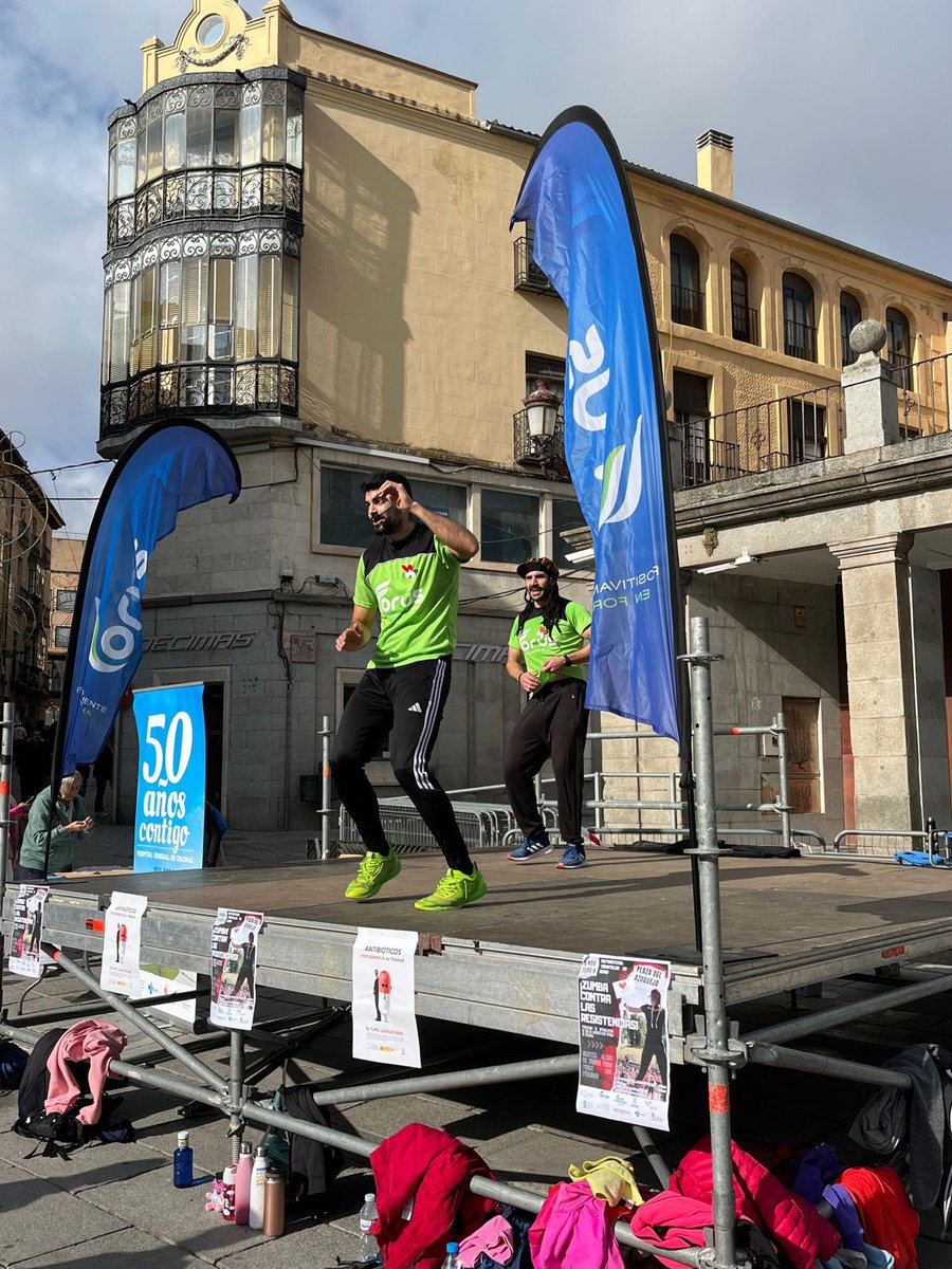📣Zumba contra las resistencias! #PROASEGOVIA #ResistenciaAntibiotica
 🏋️Éxito de la master class zumba en Segovia ‼️💪
Gracias a todos los participantes!!🙌