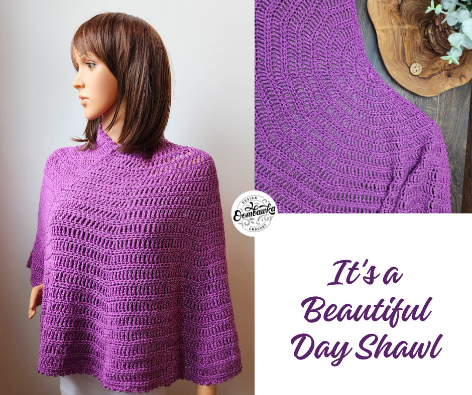 OombawkaDesign's tweet image. The It&apos;s a Beautiful Day Shawl is perfect for any season! 🌸 Made with King Cole Finesse Cotton Silk DK and a 4.0 mm hook. Free crochet pattern link: oombawkadesigncrochet.com/its-a-beautifu…
#crochet #KingCole #shawlpattern