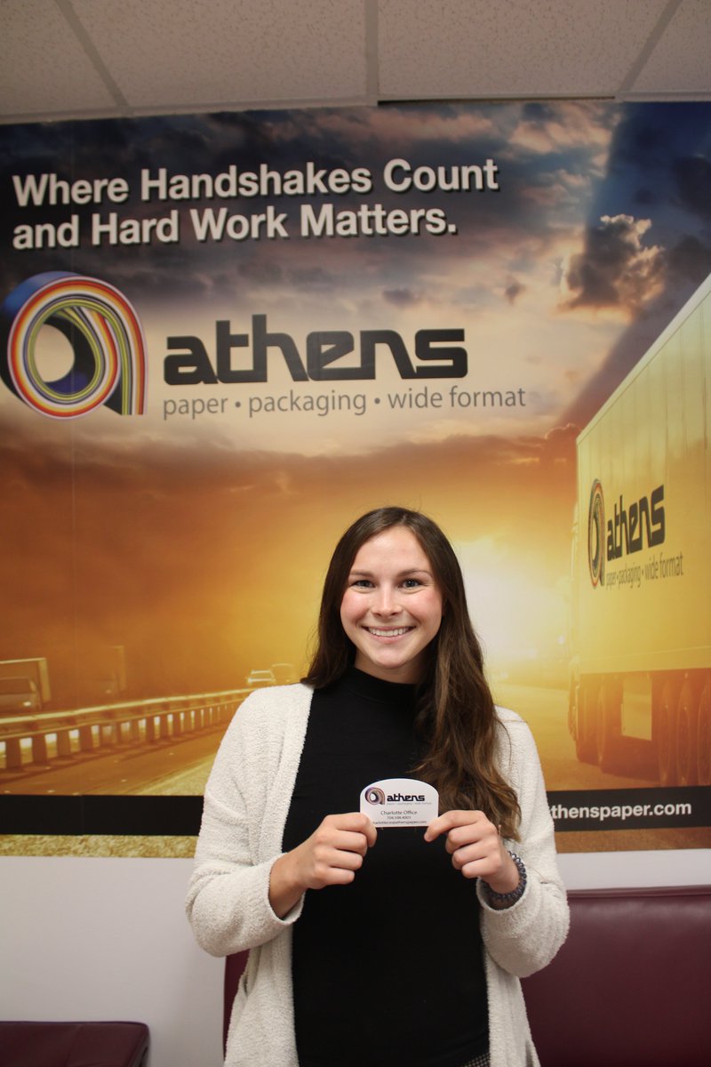 Our next PICA Emerging Leaders Profile is on Haley Remsberg, a customer service representative for <a href="/Athens/">Athens</a> Paper in Charlotte, NC and participating Emerging Leader. Graduate of High Point University with a degree in business administration. 
#printcarolinas #printis
