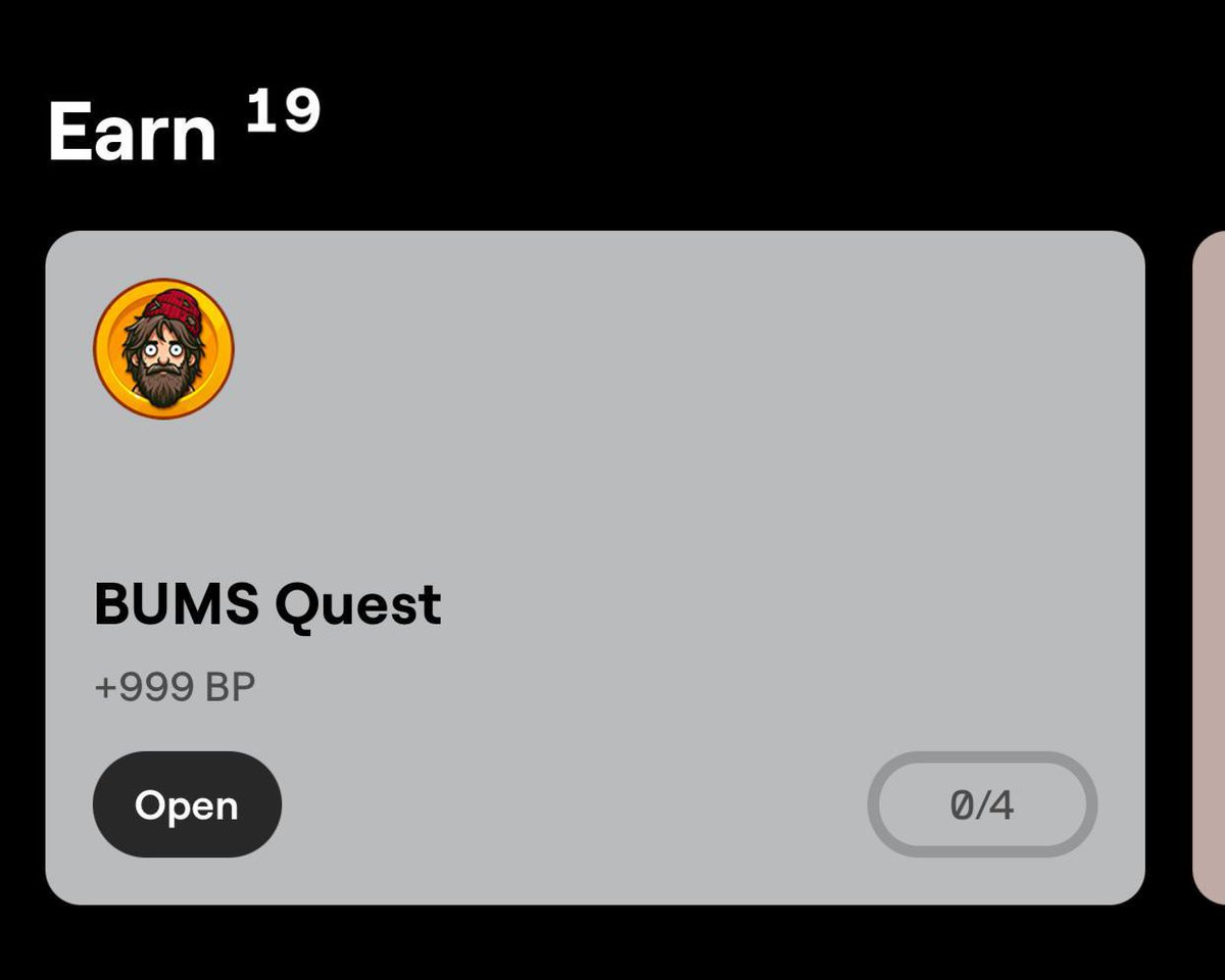 OlaLee2022's tweet image. BLUM X BUMS 💥

Complete this New Quest in Blum and get 999 BP! 🏆

Play Now: t.me/blum/app?start…

#Blum #blumcodes #BUMScode #bums