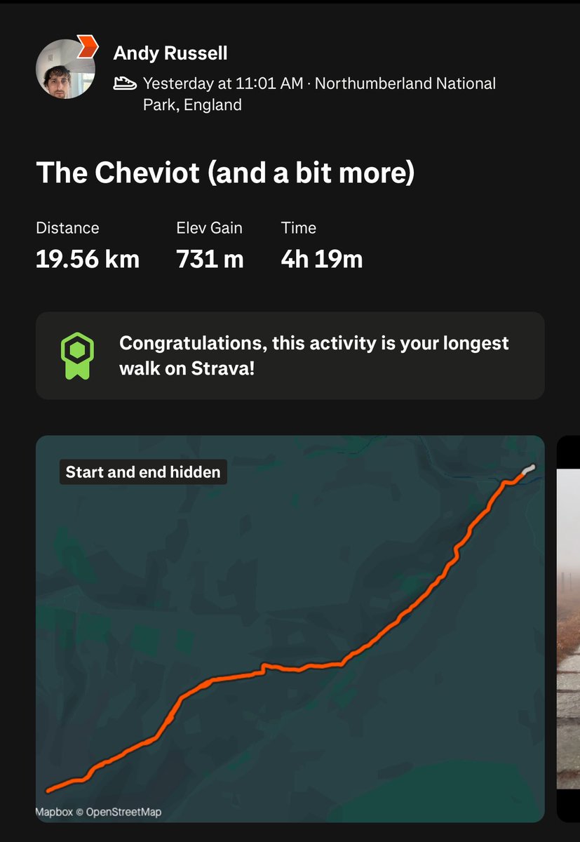 AndyRusseII's tweet image. big fat walk up into the clouds