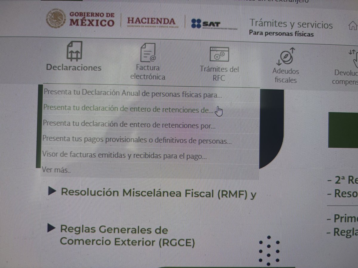 axlgil's tweet photo. @utzgarces @GobiernoMX @SATMX @hacienda_mx @Claudiashein @ProdeconMexico Se puede entrar desde el apartado de retenciones https://t.co/HtdwgV8lyM