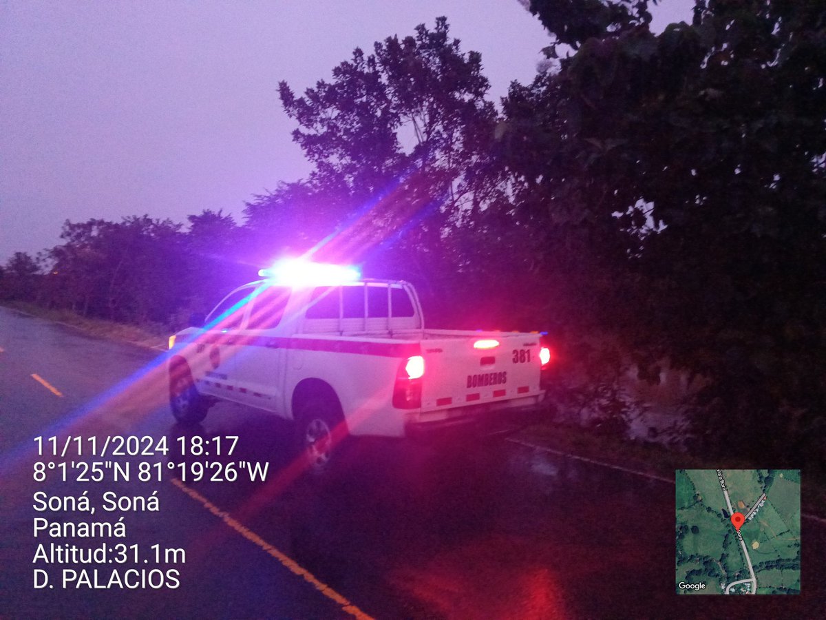 #RT <a href="/DavidPalaciosD/">David Palacios</a>
Estamos desplegados en diferentes puntos del distrito de Soná, monitoreando las zonas Vulnerables a inundaciones y deslizamientos de tierra. Las precipitaciones continúan, si vive en áreas de peligro siga las medidas de seguridad y no se exponga.