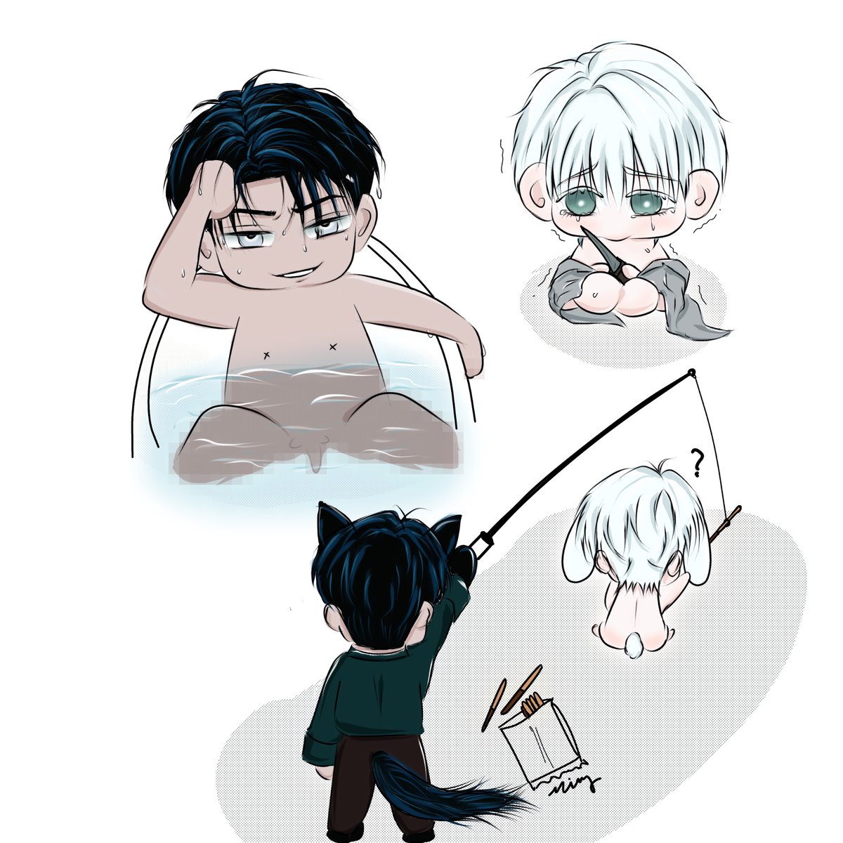 minvii23's tweet photo. 🐺늑대와 토끼의 이야기🐰 @han_he_BL
Just doodle for fun 🤭
#pmdraws #은닉 #팬아트 https://t.co/CmPTkiNqKF