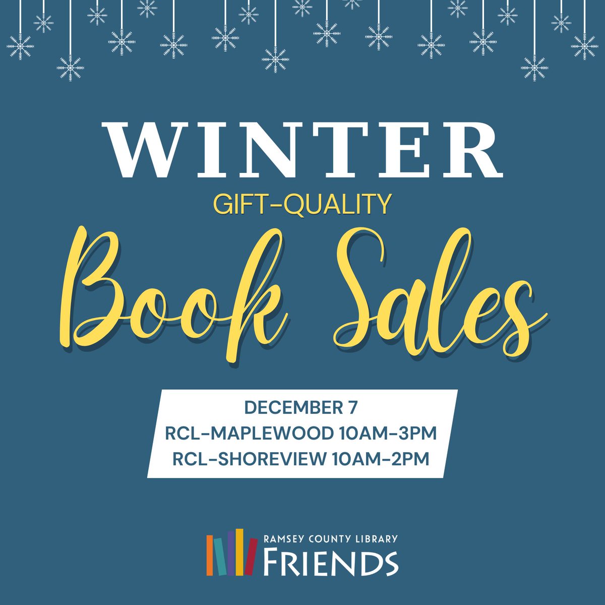 Ramsey County Library Friends tweet media