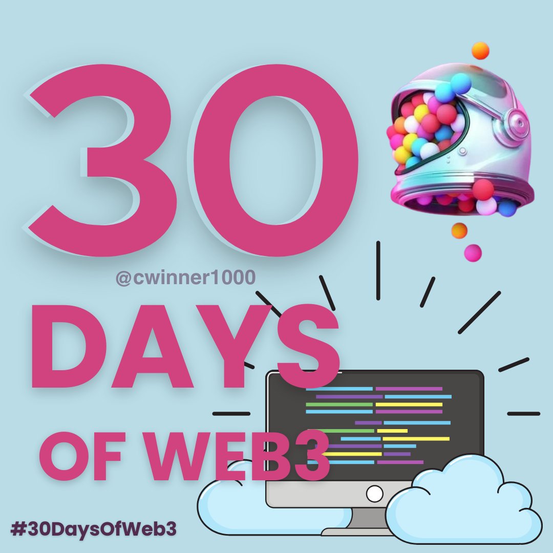 cwinner1000's tweet image. As we approach the end of 2024, I've decided to embark on #30DaysOfWeb3.

I will be sharing useful information and resources about Web3 starting from today.

I hope that on all these 30 days, what I share will be impactful to those who see my tweets.

#Web3 #Web3Community #Crypto