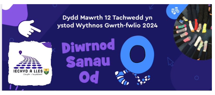 Cofiwch ymuno a ni i wisgo sanau od ar gyfer codi ymwybyddiaeth gwrth-fwlio ‘Dewiswch Barch’ | Remember to join us in wearing odd socks to raise anti-bullying awareness - ‘Choose Respect’ @antibullyingalliance <a href="/Ysgol_Strade/">Ysgol Y Strade</a>