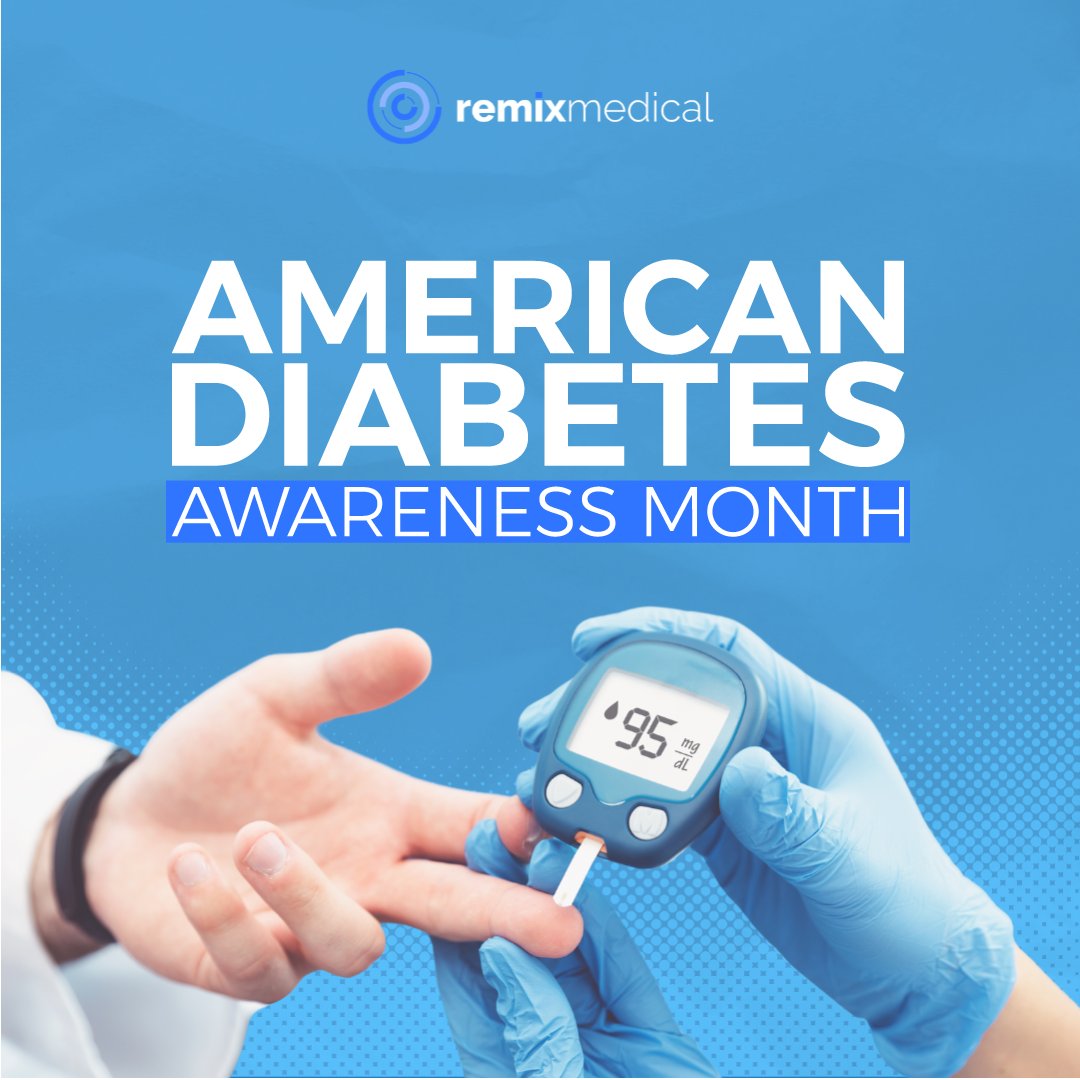 RemixMedical's tweet photo. Your health, our priority.
At Remix Medical, we're dedicated to providing exceptional diabetes care.
#DiabetesAwarenessMonth #RemixMedical #HoustonTX https://t.co/HL9tBJpHmt