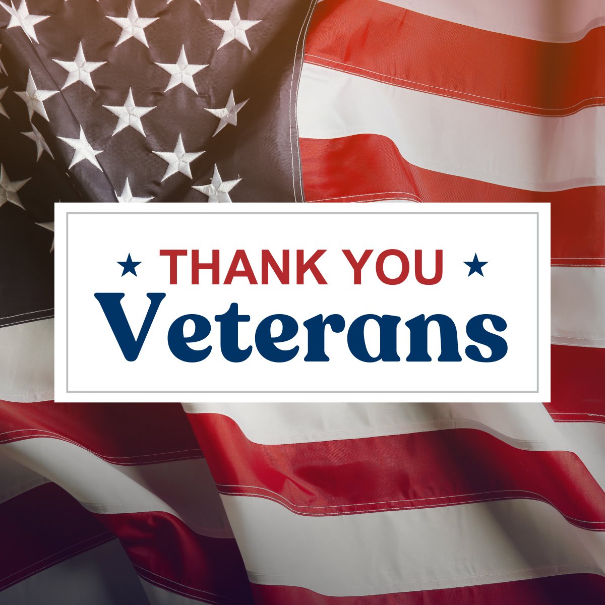 Today, we honor the bravery, dedication, and sacrifices made by our Veterans. We’re grateful for the service of our veterans, who have given so much for our country.