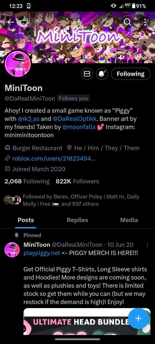 coolgamerperson's tweet photo. thread on minitoon ๐งต
minitoon is one of the best people I know. he is my main inspirement for playing Roblox and i really enjoy all his games and the work he puts into them.
he's so kind to myself and other people and I really support this person cus of that.
#Thankyouminitoon https://t.co/1GOb4dSnlw