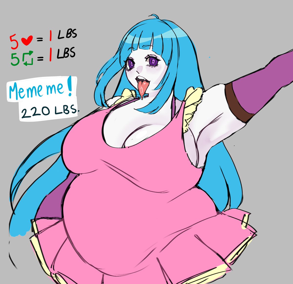 MoomochiMooVT's tweet image. Make it fat