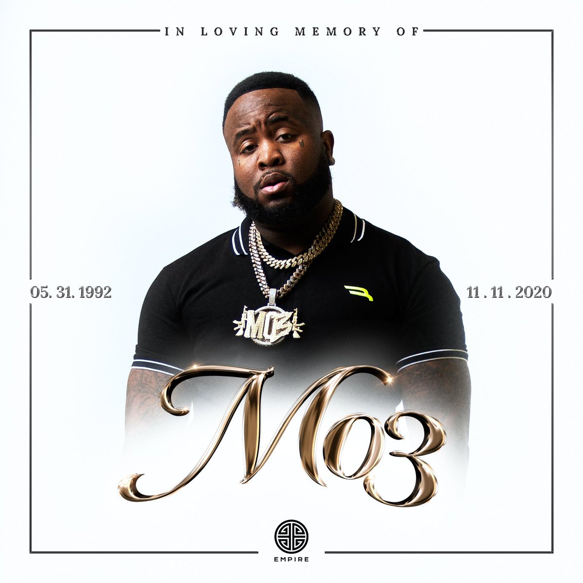 EMPIRE's tweet image. 4 years ago today, we lost Dallas legend #MO3 , one of the most heartfelt voices of our generation. His legacy will live on forever 🕊️♾️ #LL3🖤 

Which MO3 track will forever be stuck in your music rotation?