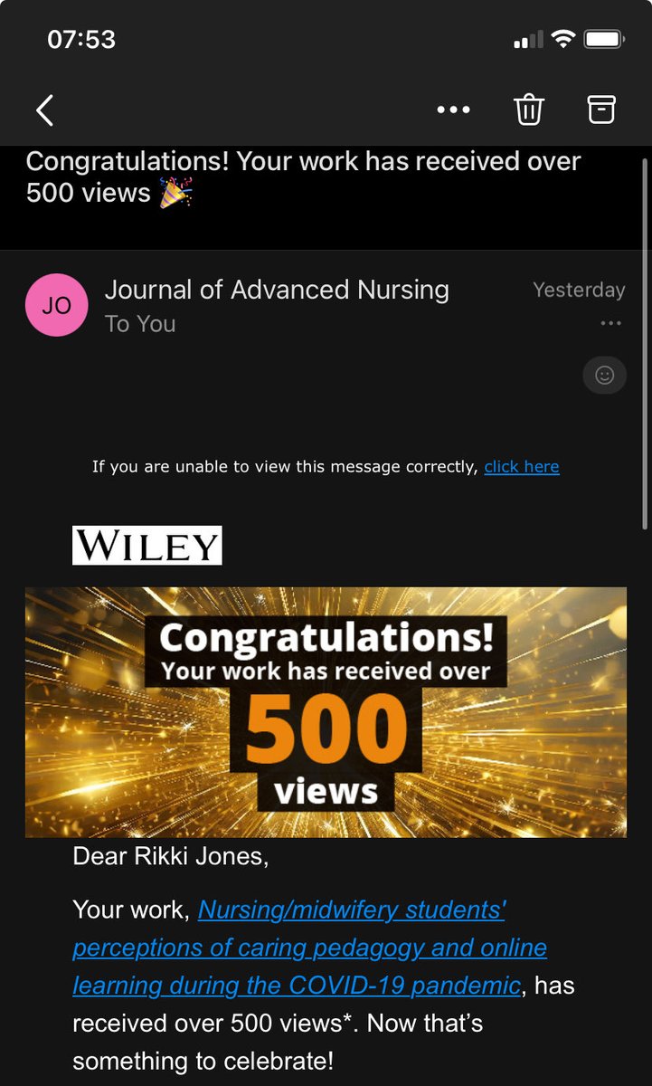 An important paper outlining issues with nursing students intention to remain in health care and issues with online learning. More research is needed.