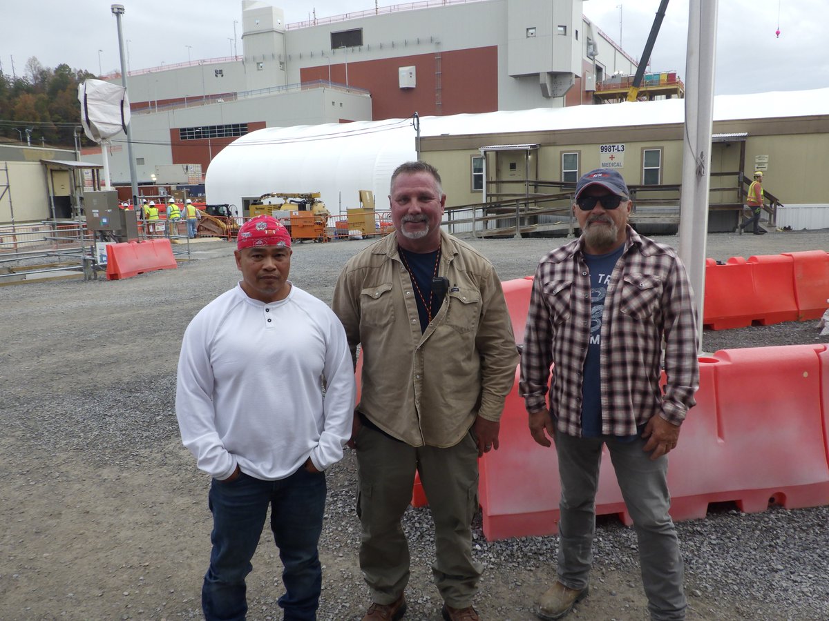 y12nsc's tweet photo. On Veterans Day, and every day, we appreciate those who have selflessly served our country, including Scott B., David W., and Redentor L., who bring a collective 24 years of military experience to their critical roles supporting national security and #BuildingUPF. https://t.co/EugPDVpjfI
