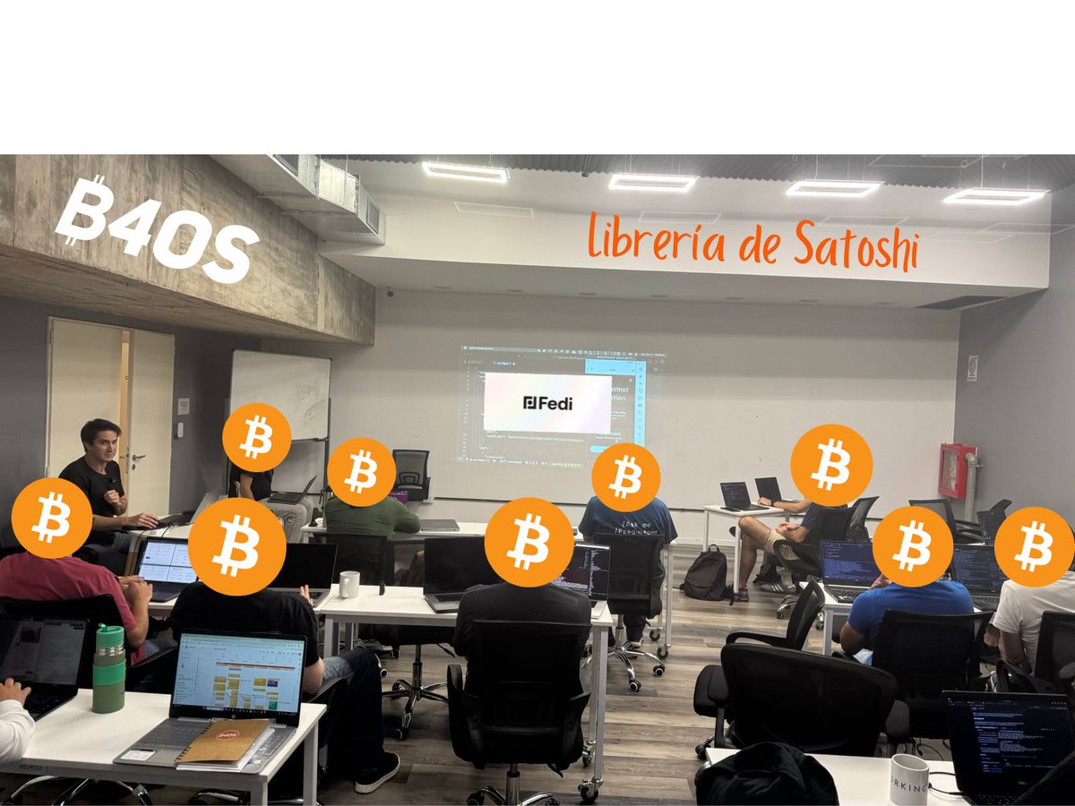 libdesatoshi's tweet image. Primer taller del día enfocado en @fedimint con @oz_21m 🚀💡Oportunidad increíble para profundizar en técnicas avanzadas y mejorar nuestras habilidades en la colaboración de proyectos de código abierto. ¡Gracias a Oscar y a todos los participantes! #OpenSource #B4OS  #BitcoinDev