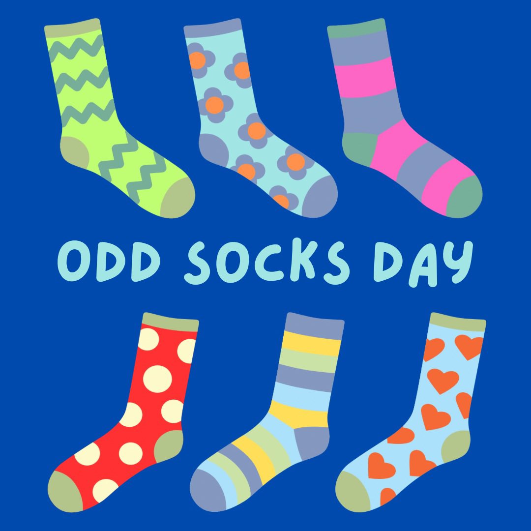 🧦 Tuesday 12th November - Odd Socks Day at @thegsaprimary as part of Anti Bullying Week 2024