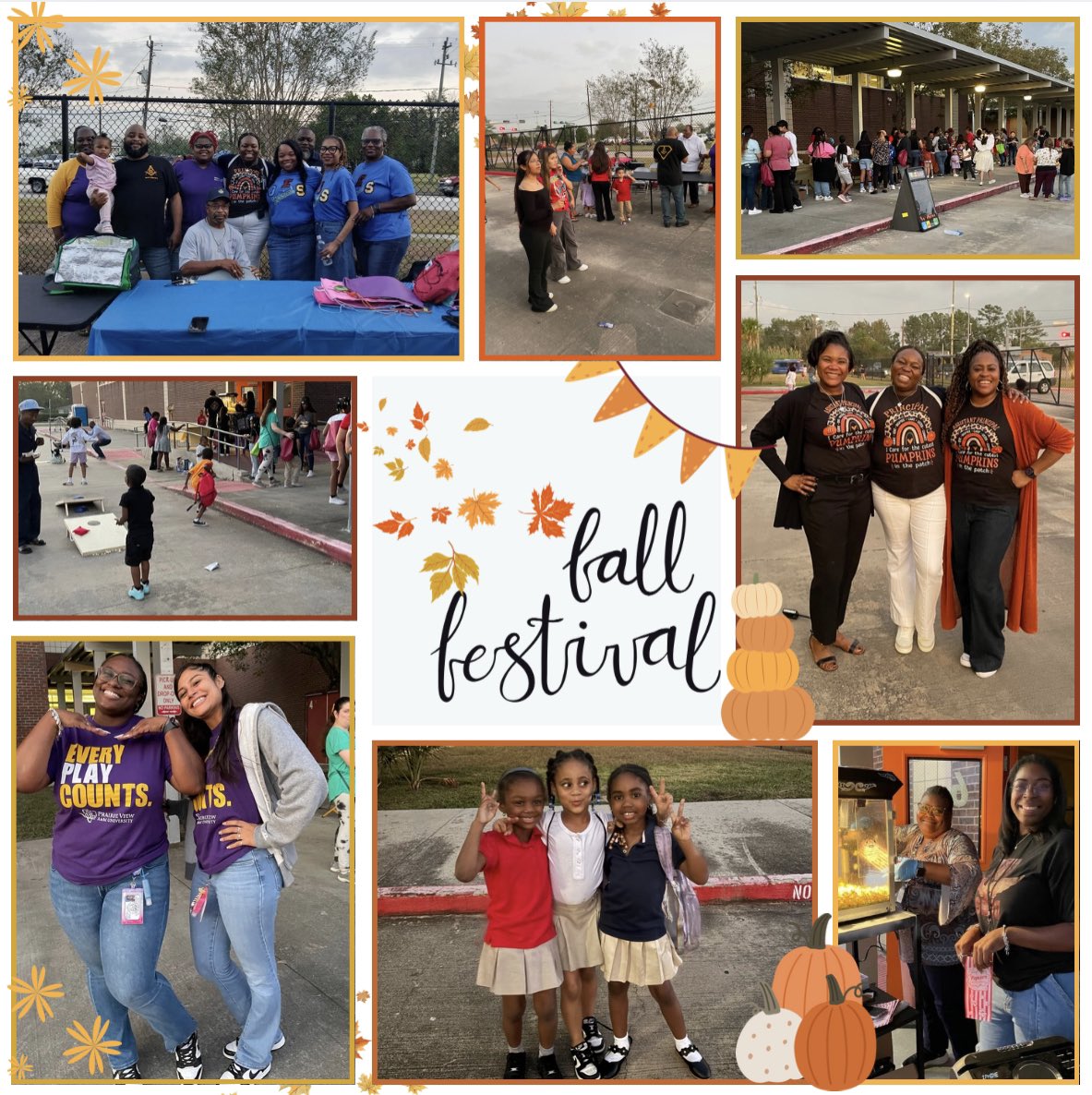 🍂🎉 Our Fall Festival was a hit! From fun games to yummy treats, our school community made it an unforgettable day. Thank you to everyone who joined in the fun and made this event so special! #FallFestival #SchoolSpirit #StallionPride