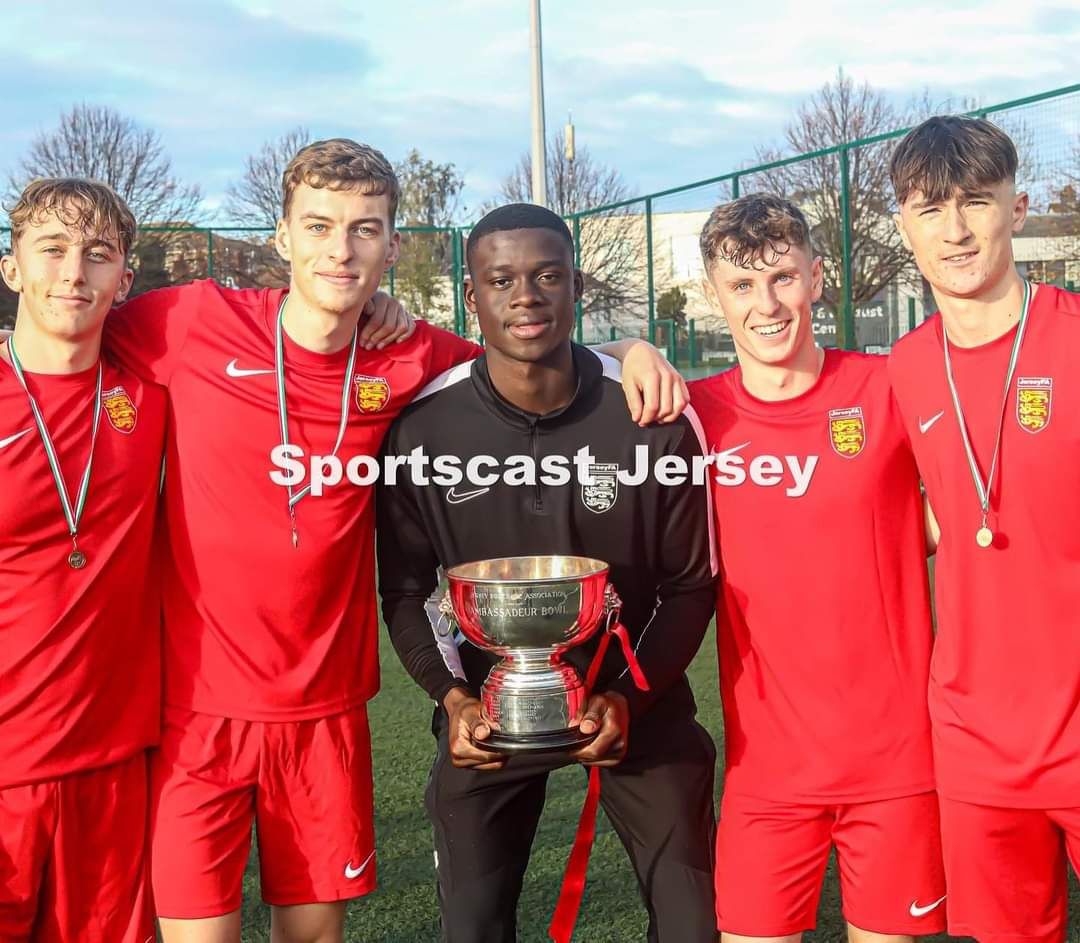 A massive congratulations to our five players - Harry, James, Darryl, Luke, and Evan - who represented Jersey in an impressive U21 Muratti win against Guernsey yesterday. The future is bright! 💥😎

📸 Sportscast Jersey
