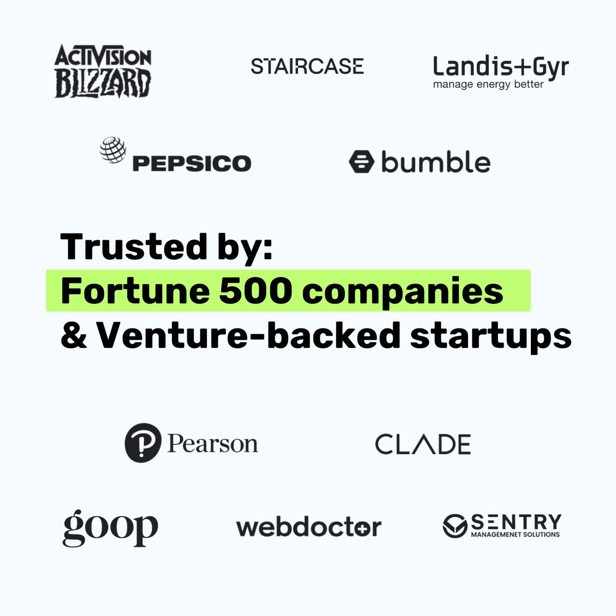 Flexhire's tweet photo. Today, Flexhire empowers companies of all sizes around the globe—from venture-backed startups to Fortune 500 giants like PepsiCo and Activision Blizzard 🚀 https://t.co/GTaDTD8WCg
