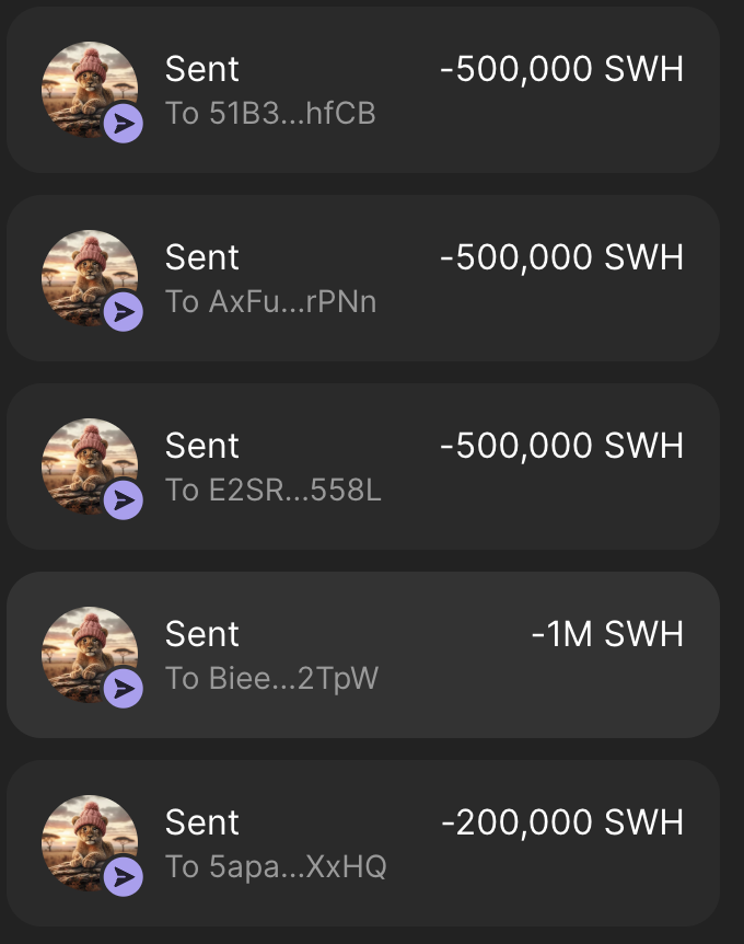 $SWH #Airdrop to first 1000 wallets

Drop your $SOL address 👇 
Like, Follow, RT ☑️