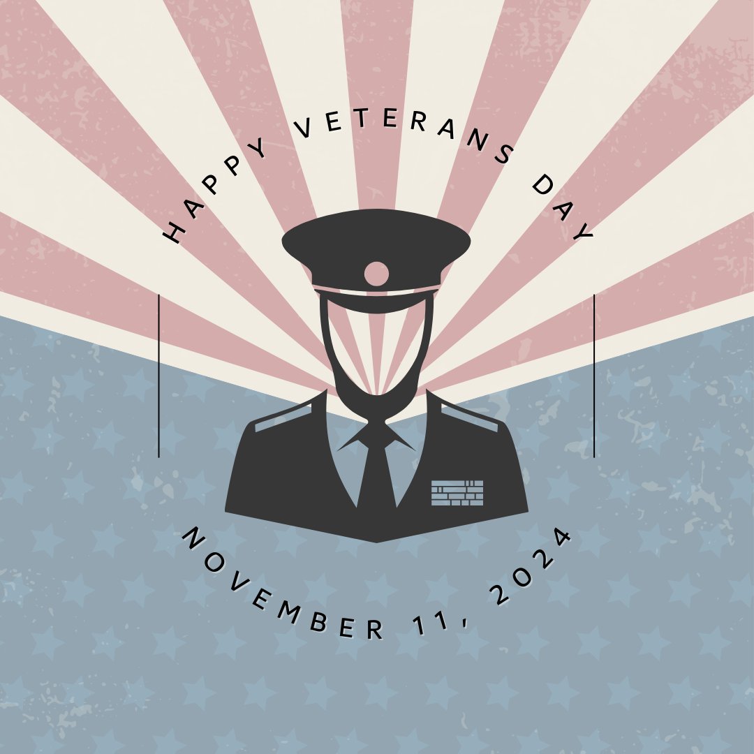 On this Veterans Day, let’s take a moment to say thank you to our service men and women, past and present. They fight every day to ensure we are safe, strong and free. Their sacrifice does not go unnoticed, and they make me proud to be an American.