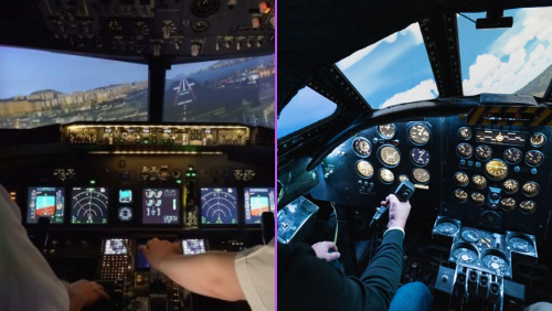 RunwayFlightSim's tweet photo. With our 'Duo' Flight Experiences, you can fly both the 737 simulator and the Vulcan Bomber simulator in the same session!

These 'Duo' sessions are also part of our Christmas promotion so will receive an extra 50% of the time for free on your experience! Perfect for Christmas! https://t.co/U80llER2DG