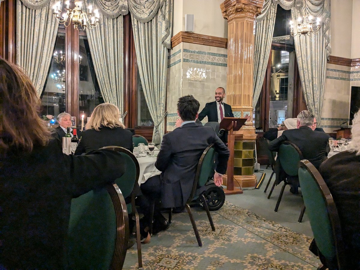 Cllr Scott Emery (@scottemery92) on Twitter photo The brilliant <a href="/JoshBabarinde/">Josh Babarinde OBE MP</a> speaking this evening at <a href="/HaringeyLibDems/">Haringey Liberal Democrats ๐ถ</a> annual dinner.
My top takeaway: More uni freshers stalls! (Apparently how Josh joined the party) The brilliant <a href="/JoshBabarinde/">Josh Babarinde OBE MP</a> speaking this evening at <a href="/HaringeyLibDems/">Haringey Liberal Democrats ๐ถ</a> annual dinner.
My top takeaway: More uni freshers stalls! (Apparently how Josh joined the party)