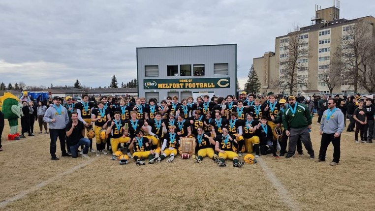Congratulations to the Melfort Comets for winning the provincial 4A football title this past weekend