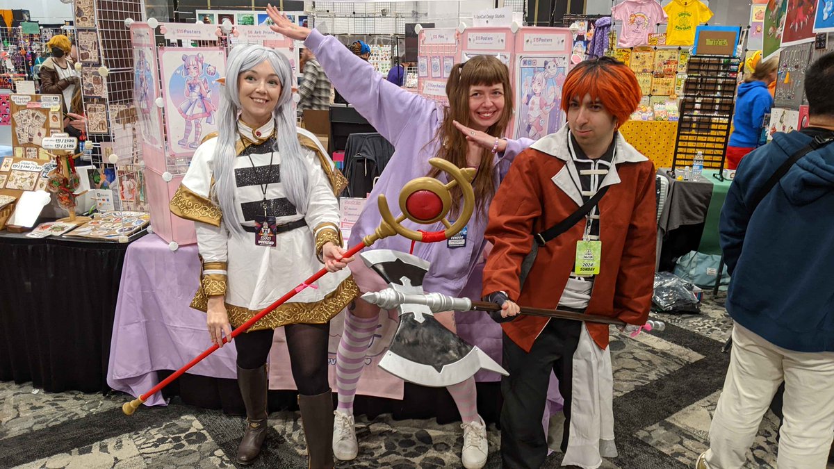 KappaMagikarp's tweet photo. Had a great time at Halcon and "Pump-con" this weekend. Thanks @JessickaZombie @Kommisar and @DeviCatArt for the good times. 👍 https://t.co/P2qeB6jxnp