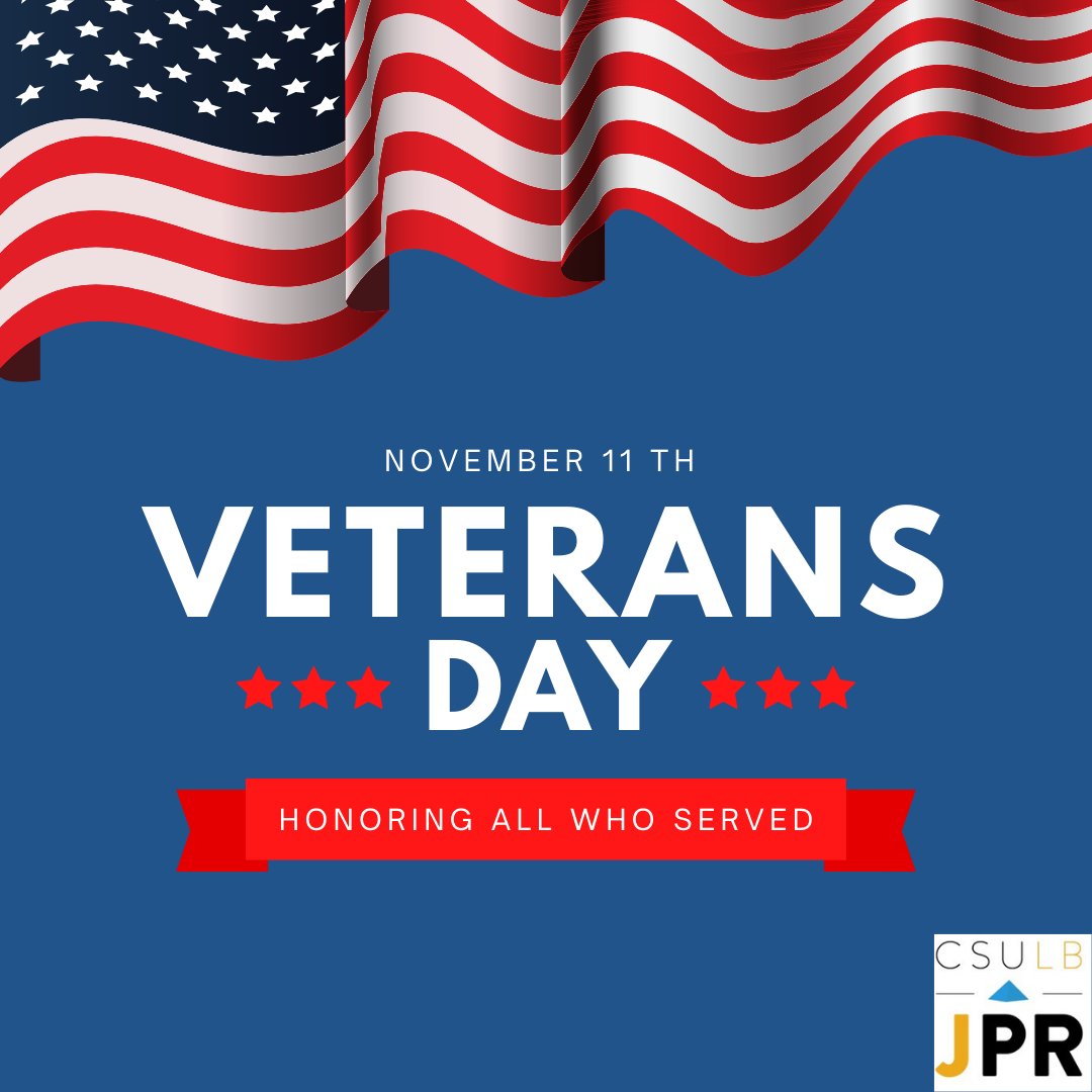 The land of the free because of the brave 🇺🇸

Today, we celebrate those who have fought for our country and continue to do so. To all the Veterans out there, we thank you for your service.
#VeteransDay2024 #Csulb #GoBeach