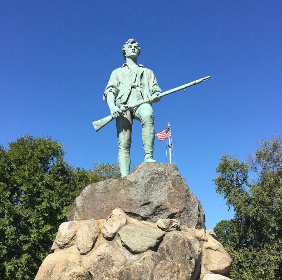 Took a walk around the Lexington Battle Green, the birthplace of American liberty. Overwhelmed with gratitude for all that was given by those who served. The sacrifice and courage echo through time. The tears about this election finally came realizing how it was all willingly